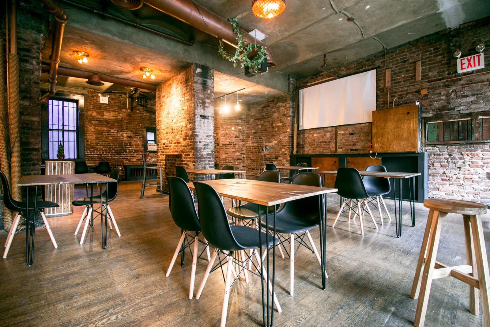 Exposed brick Multi-use Event/Shooting Space