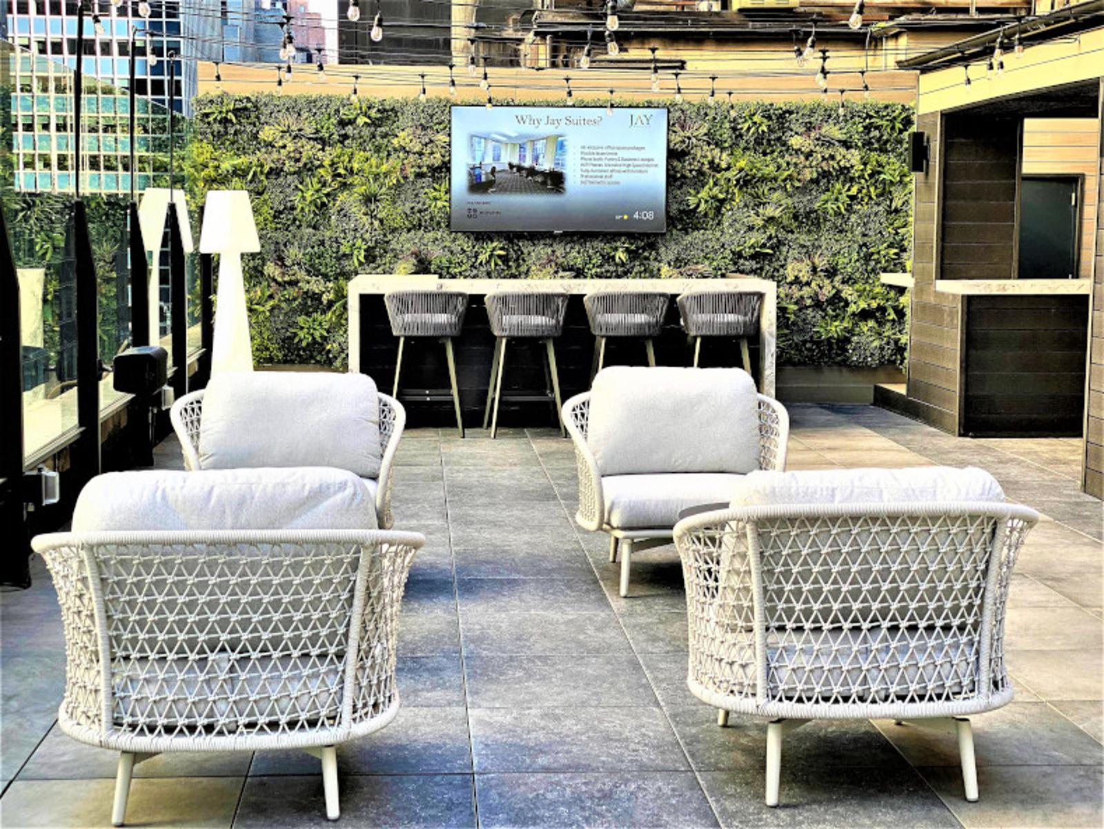Rooftop terrace