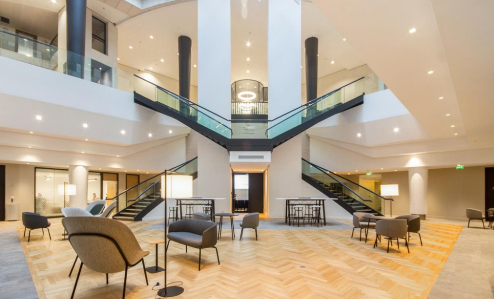 salle d'événement d'entreprise