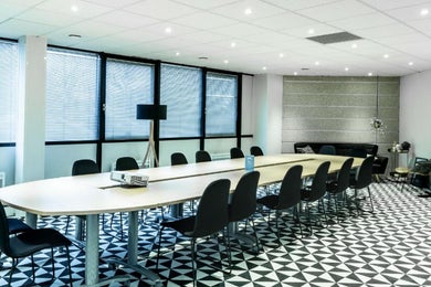 Espace de travail lumineux