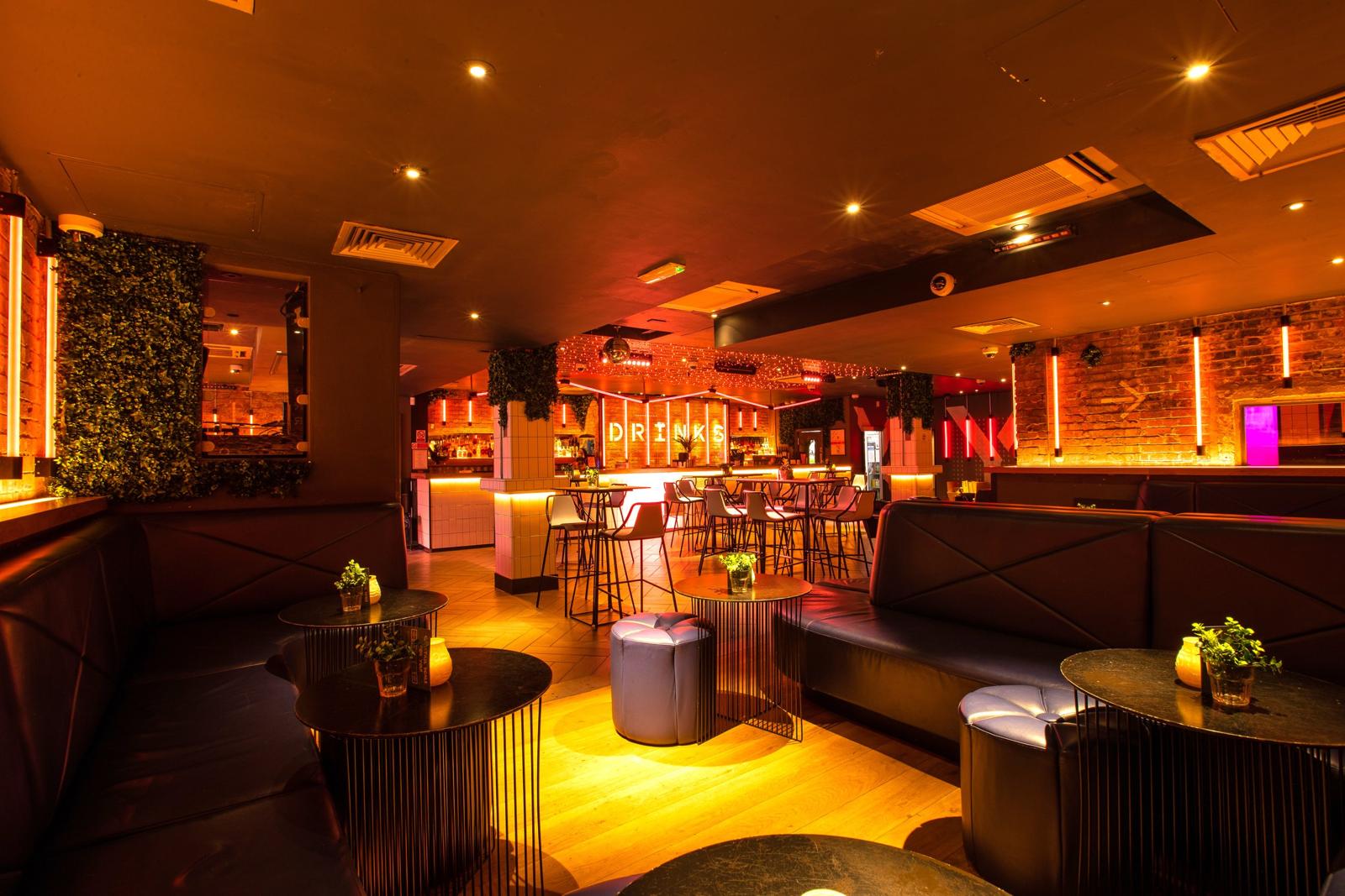 Exclusive club area