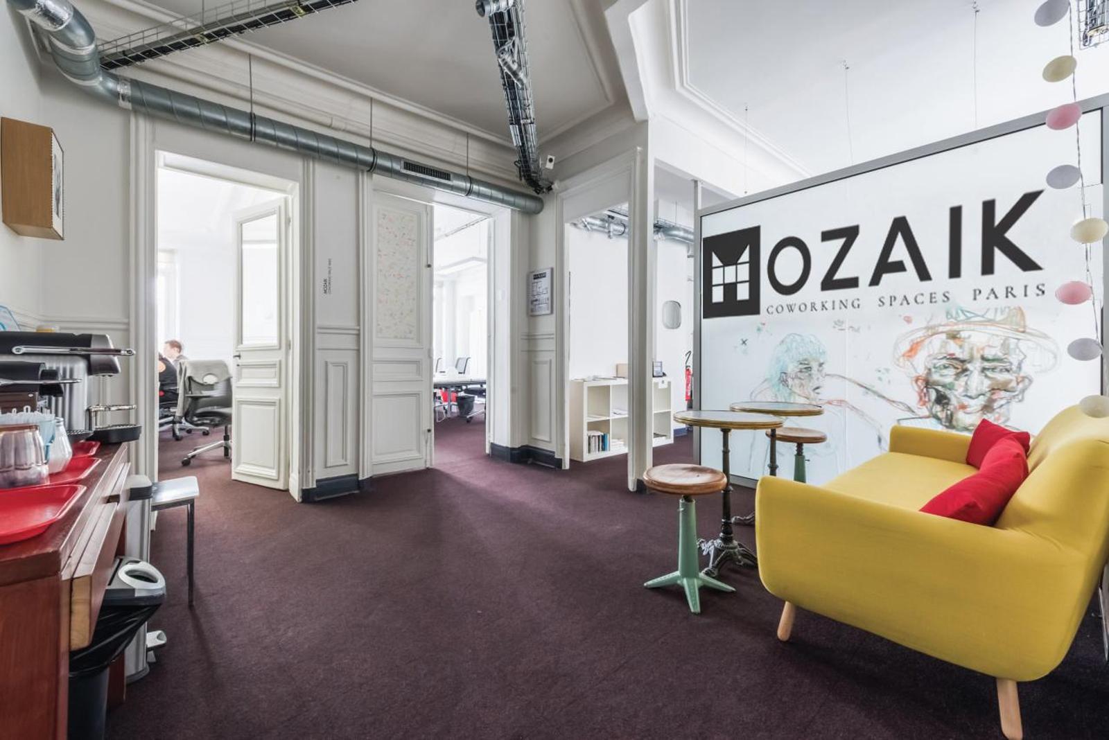 Mozaïk coworking Rue Bleue