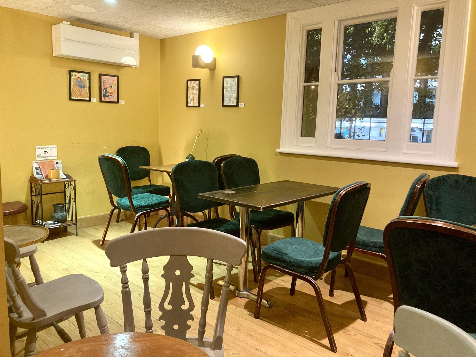 Meeting upstairs at The Shirker's Rest
