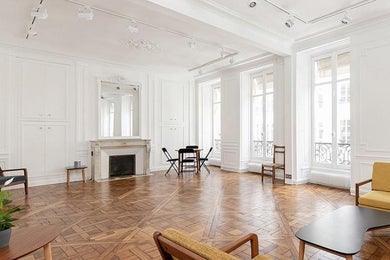 Typical Haussmann-style Parisian apartment
