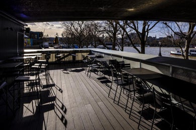 Riverfront and Balcony Bar