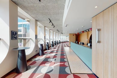 The Rep Mezzanine and Rep Foyer Bar