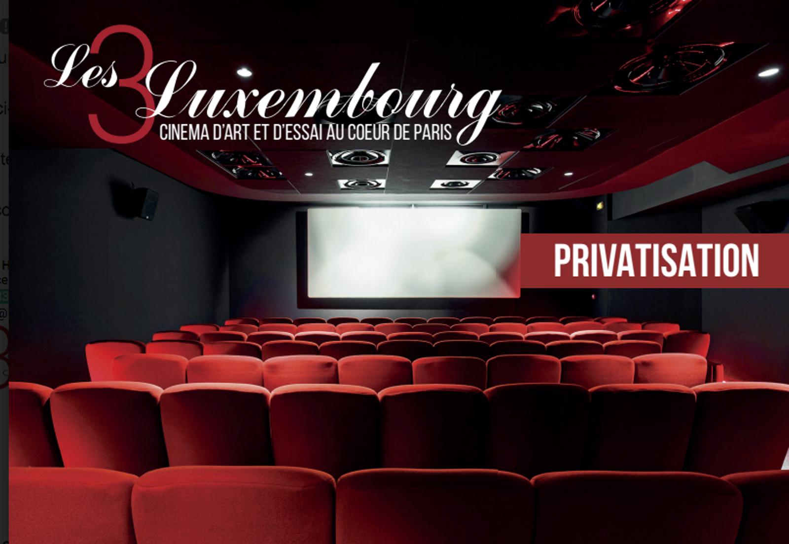 Salle de projection