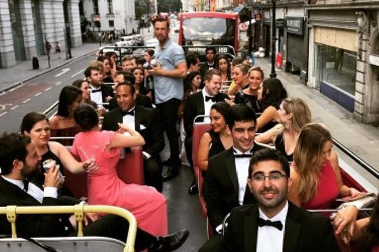 London's VIP Party Bus Service