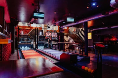 Duck Pin Bowling Area