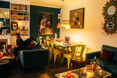 Open Plan Living Room/Kichen