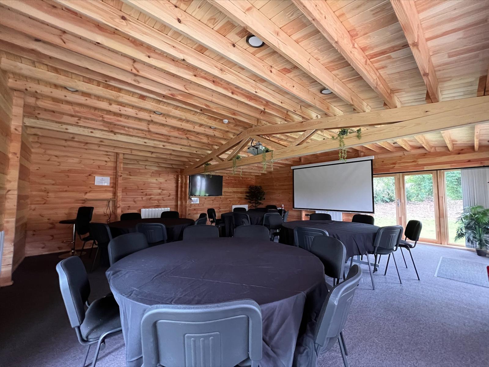 Conifers Log Cabin