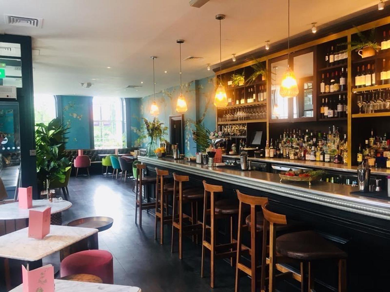 Semi-Private Bar Area