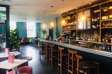 Semi-Private Bar Area