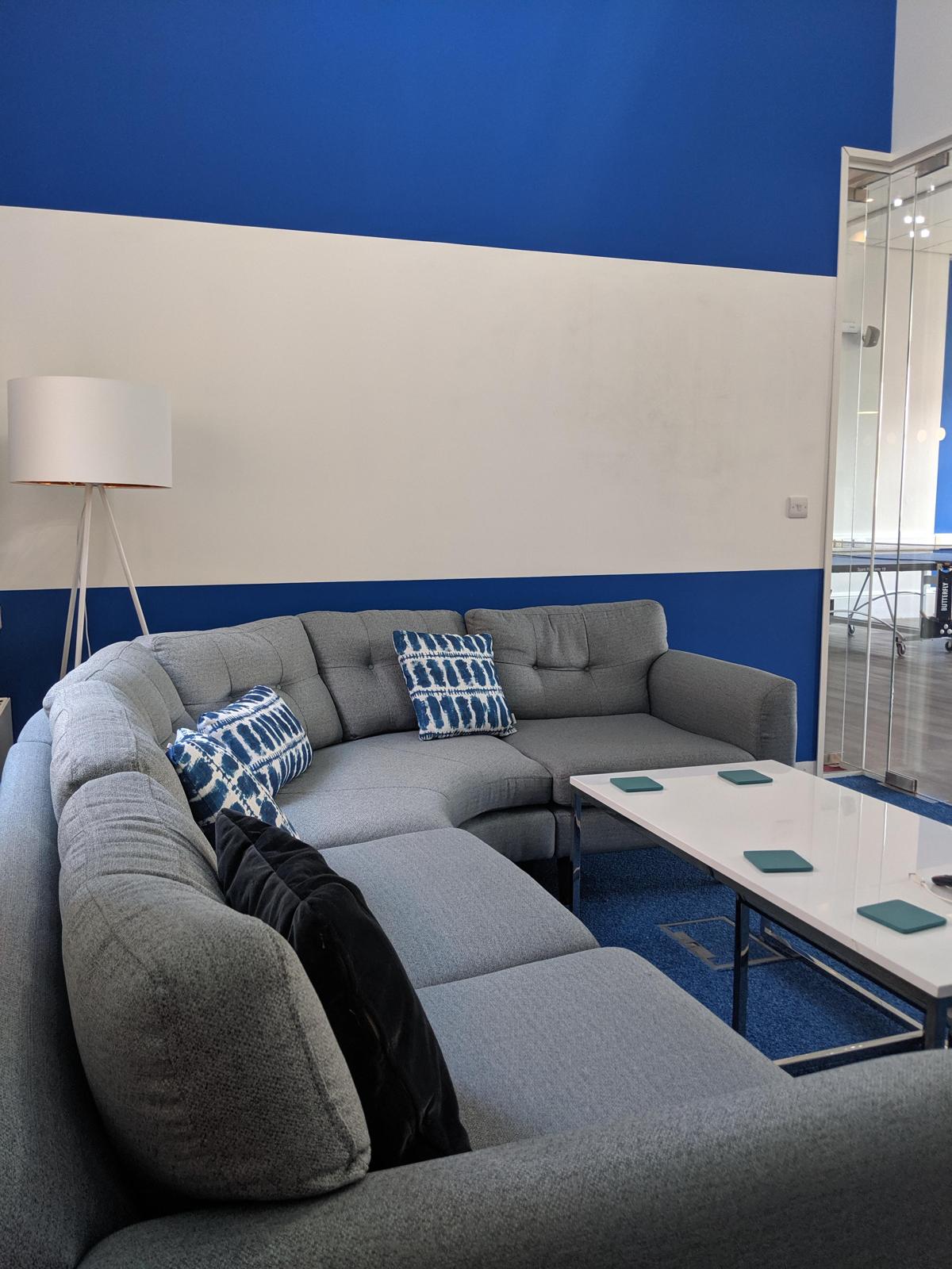 Blue Meeting Room