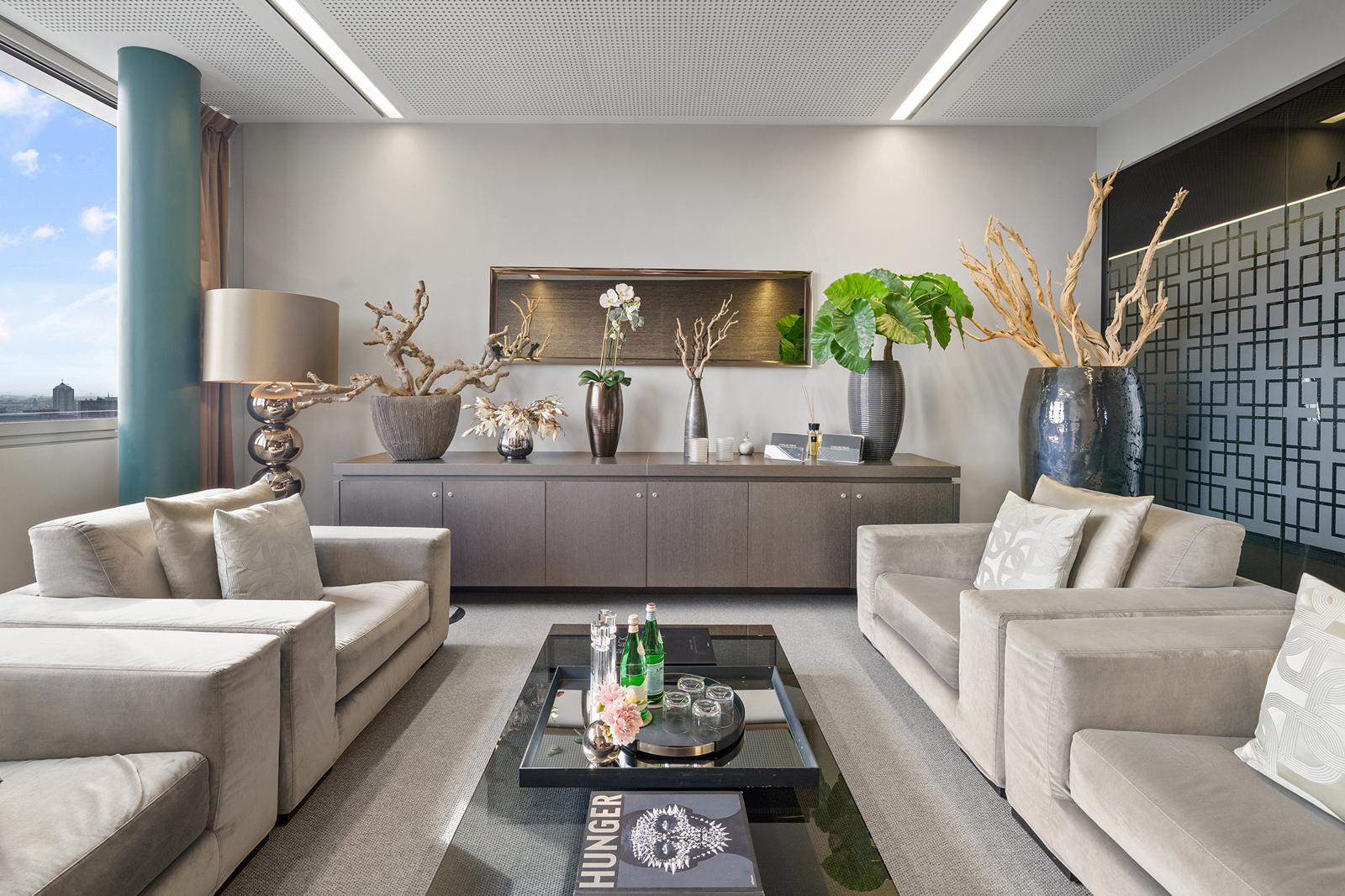 Elegante Business Lounge für bis zu 4 Personen