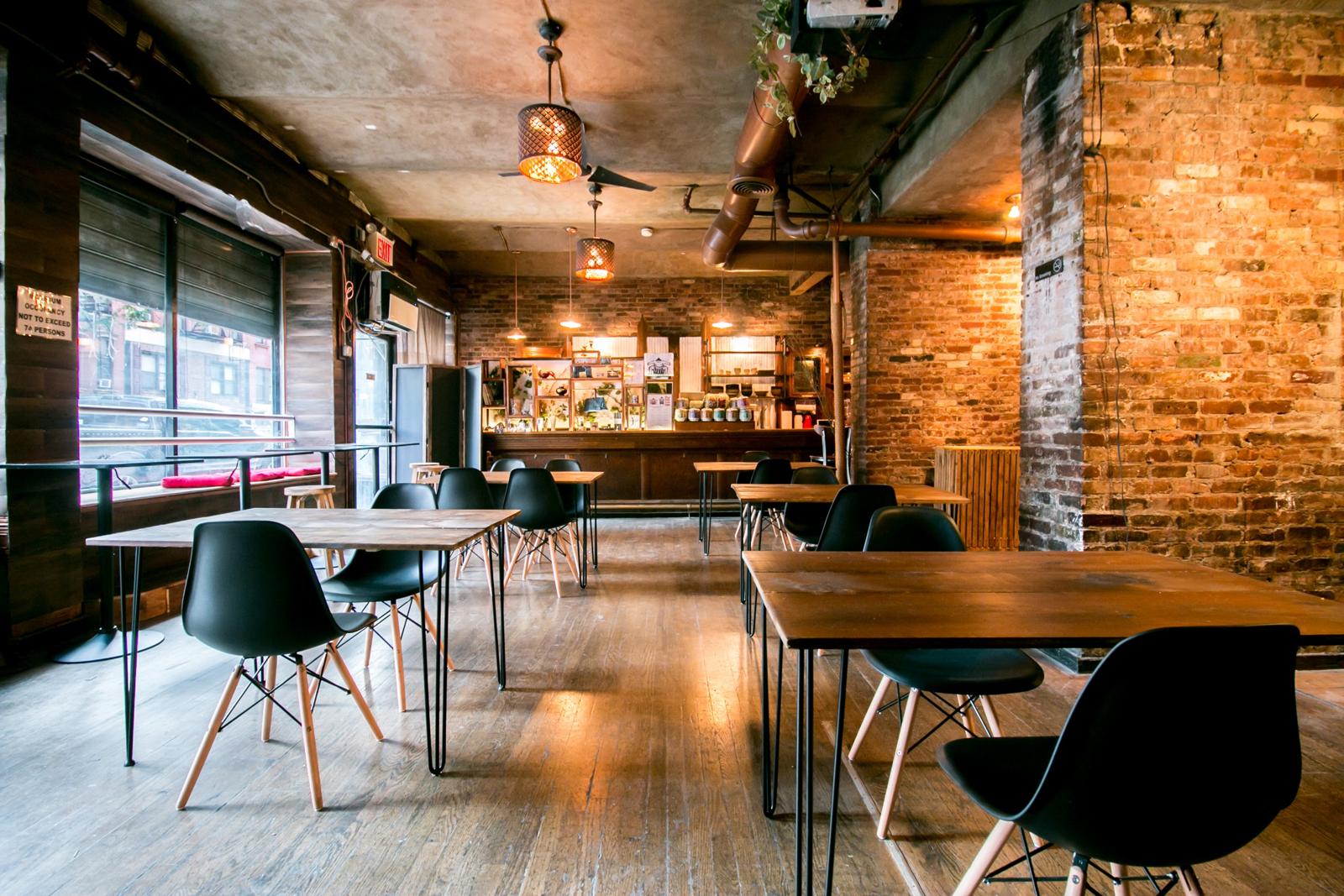 Exposed Brick Meeting Space