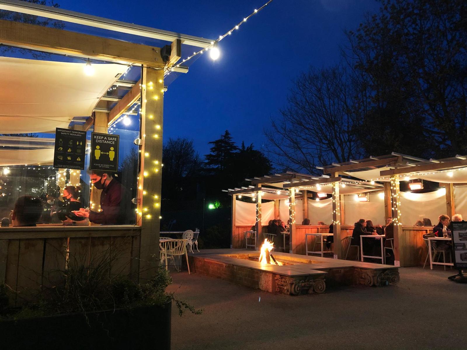 Outdoor Bar Area