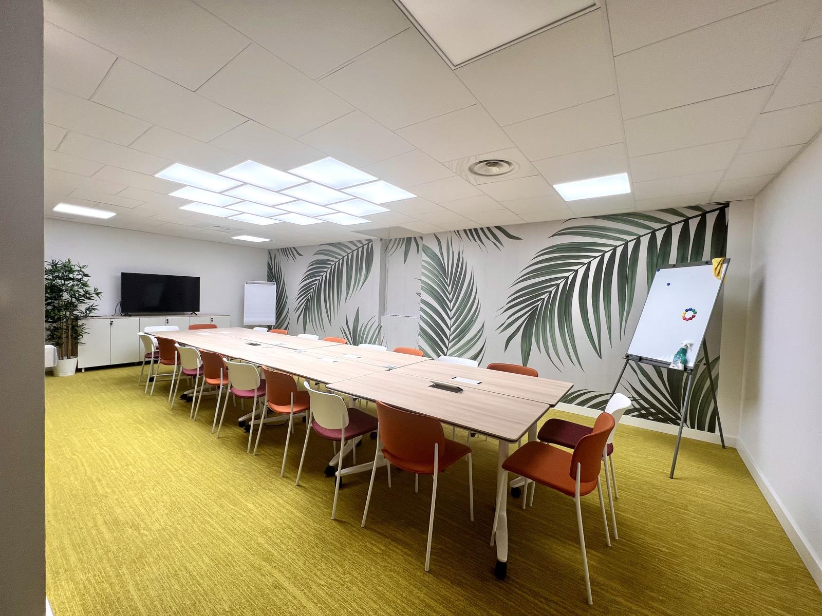 Salle de réunion grande capacité